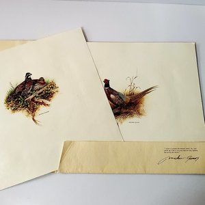 RARE FIND * MICHAEL DUMAS Artist Prints Portfolio VTG Gallery Wall Collection